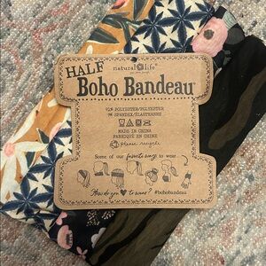 NATURAL LIFE Half Boho Bandeau - collection of four